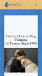 Mobile Screenshot of garvinsdivinedogtraining.com